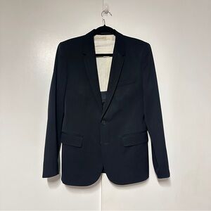 H&M x Maison Martin Margiela Men's wool Navy Blue Sports Blazer Size 38R